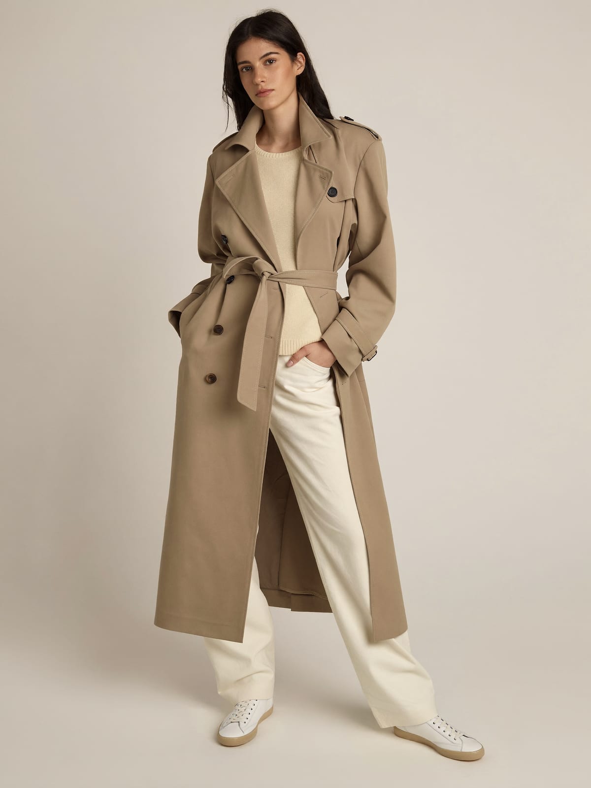 Belted Trench Coat